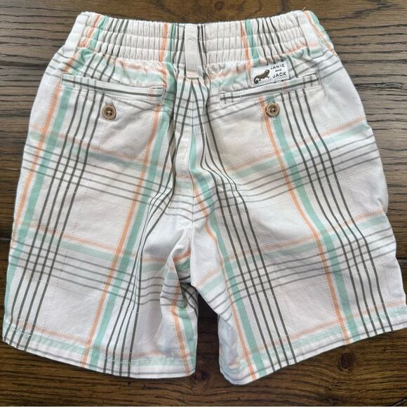 Janie and Jack 12-18mo Plaid Shorts - Picture 2 of 4